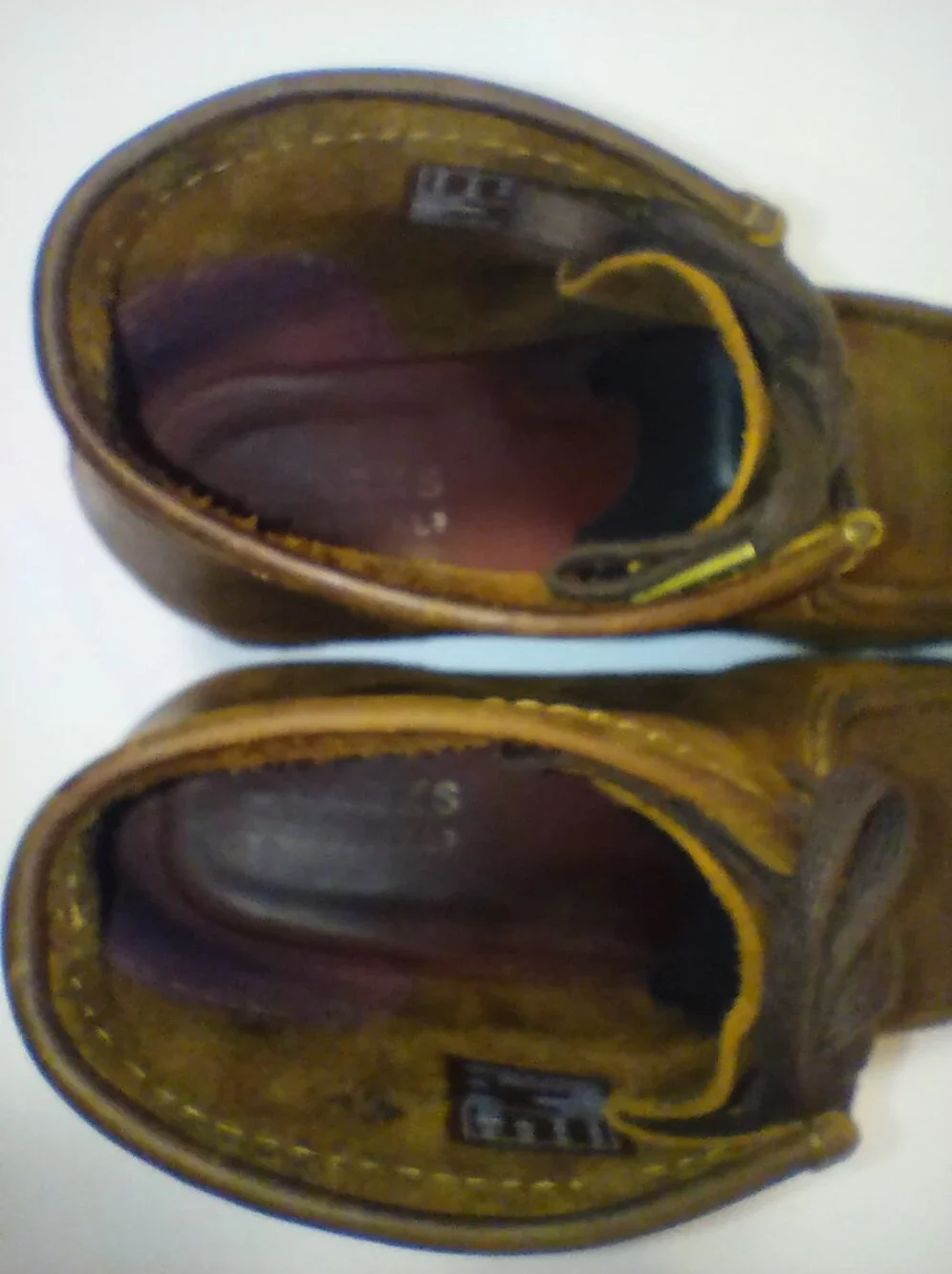 Clarks Wallabee Brown Beeswax Leather Chukka Boots Size 9M